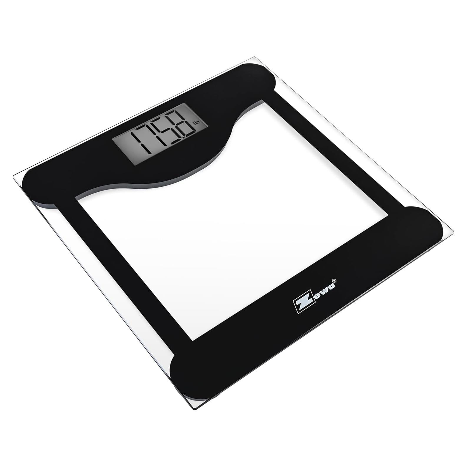 Báscula Digital Zewa 21301 para Baño Vidrio Templado 150 Kg