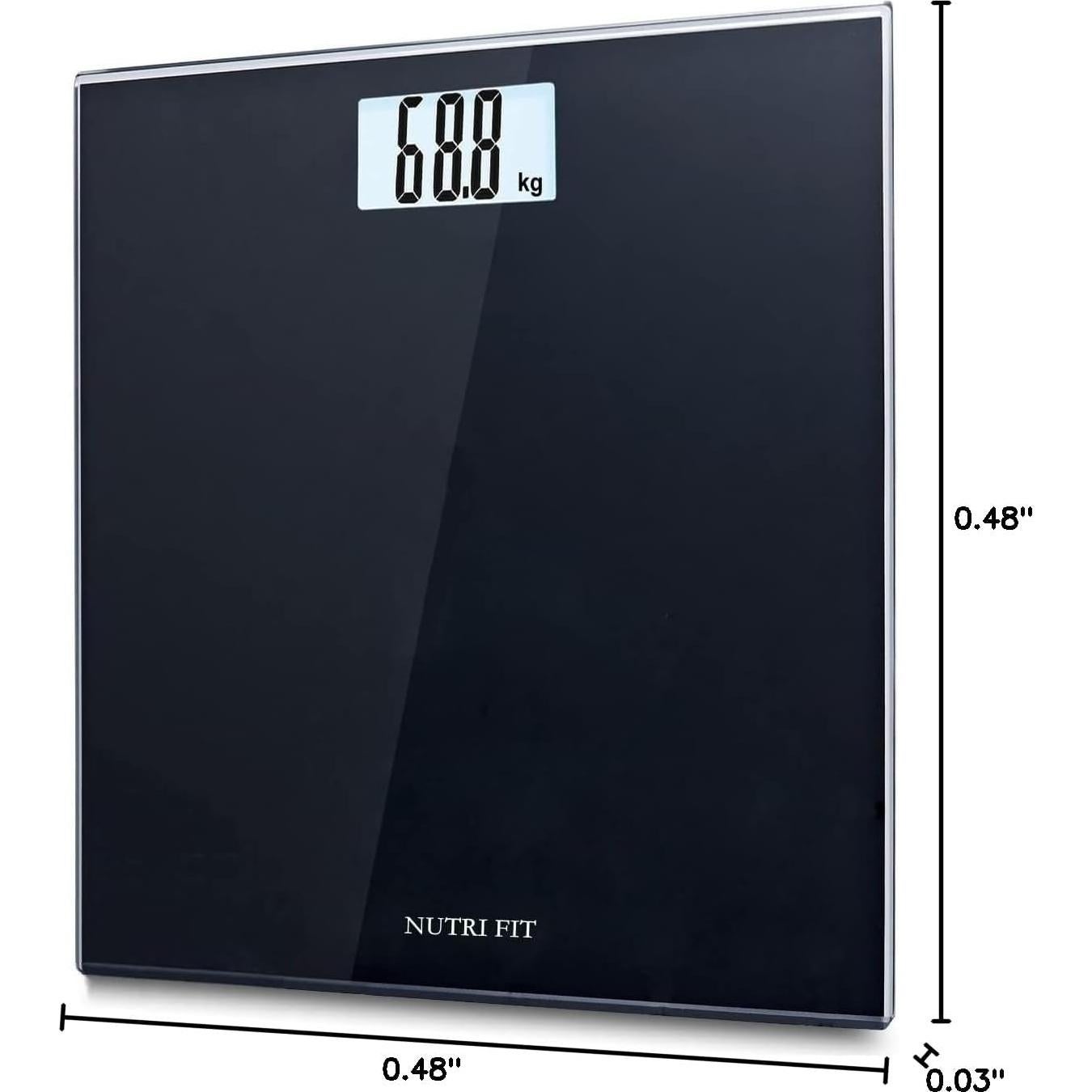 Balanza Digital de Baño NUTRI FIT 181 kg Ultra Delgado
