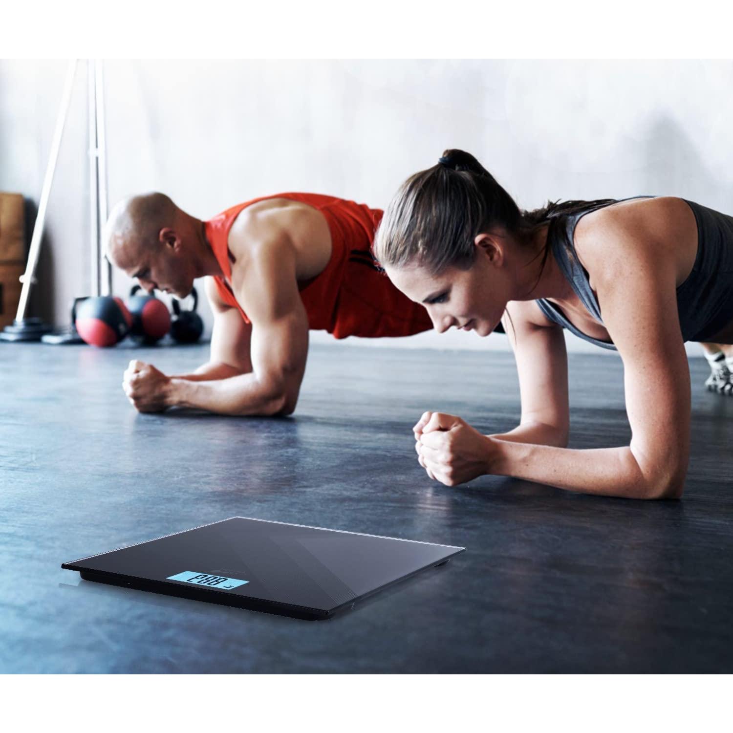 Báscula Digital Uten con Carga USB y Pantalla LCD 180kg