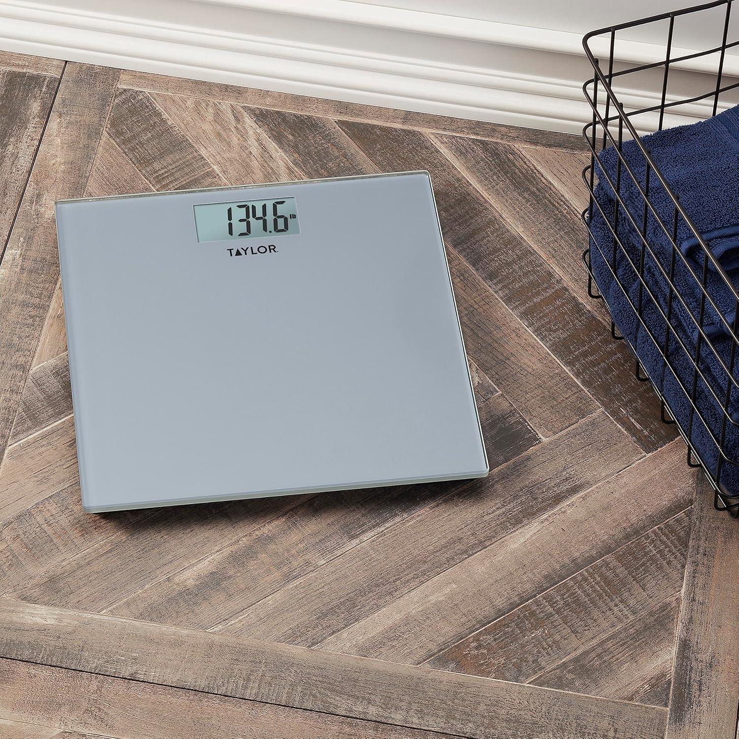 Báscula Digital Taylor 181.44 kg Alta Precisión 30x30 cm