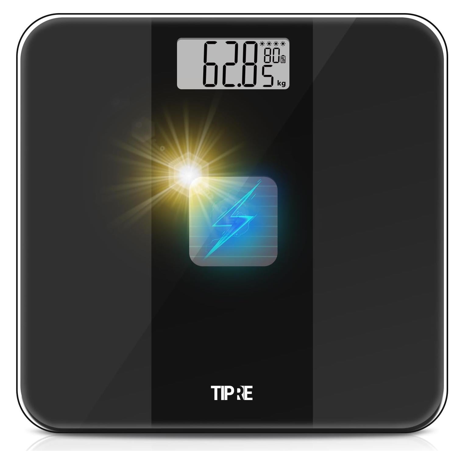 Báscula Digital Solar TIPRE BS01 180kg Precisión 0.045kg