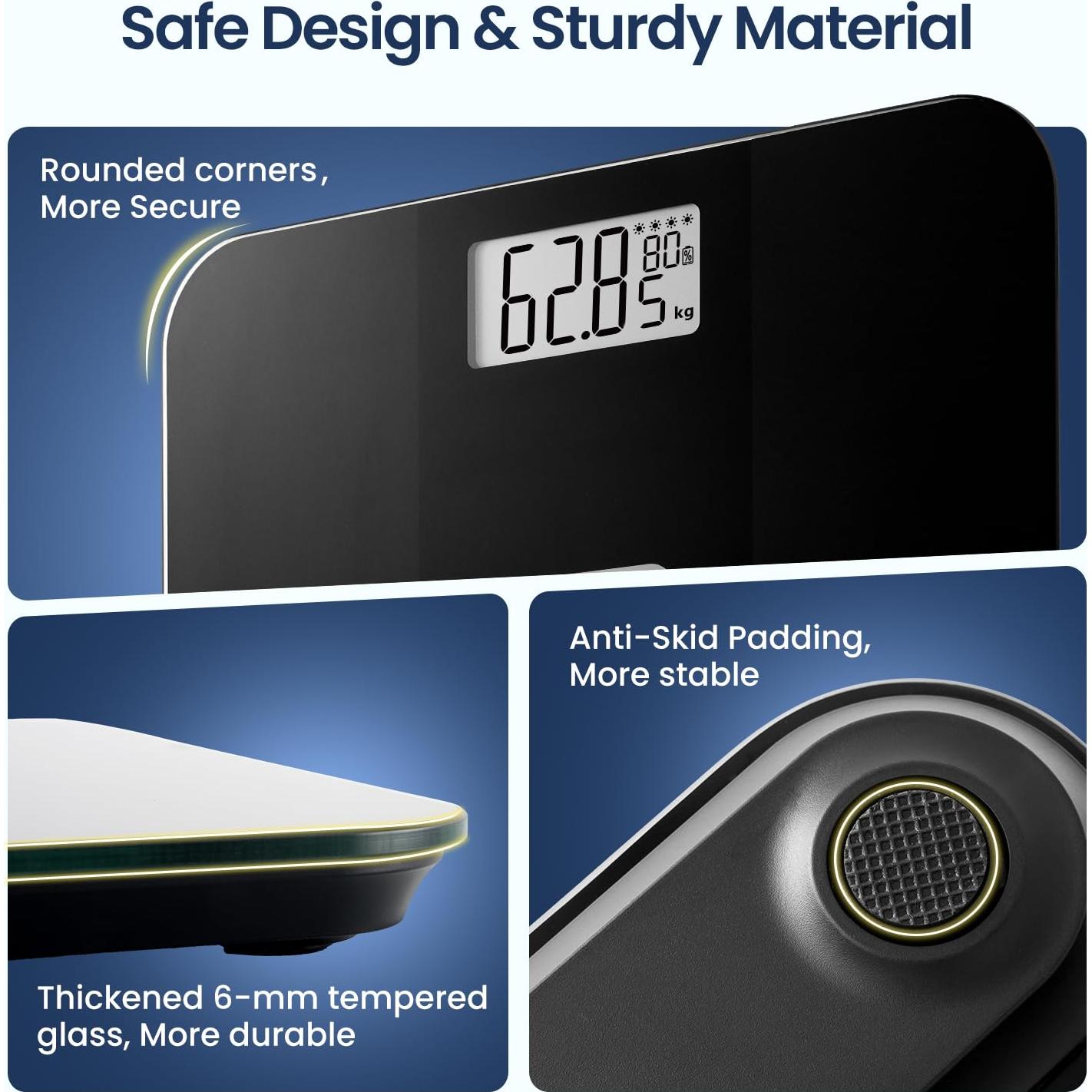 Báscula Digital Solar TIPRE BS01 180kg Precisión 0.045kg