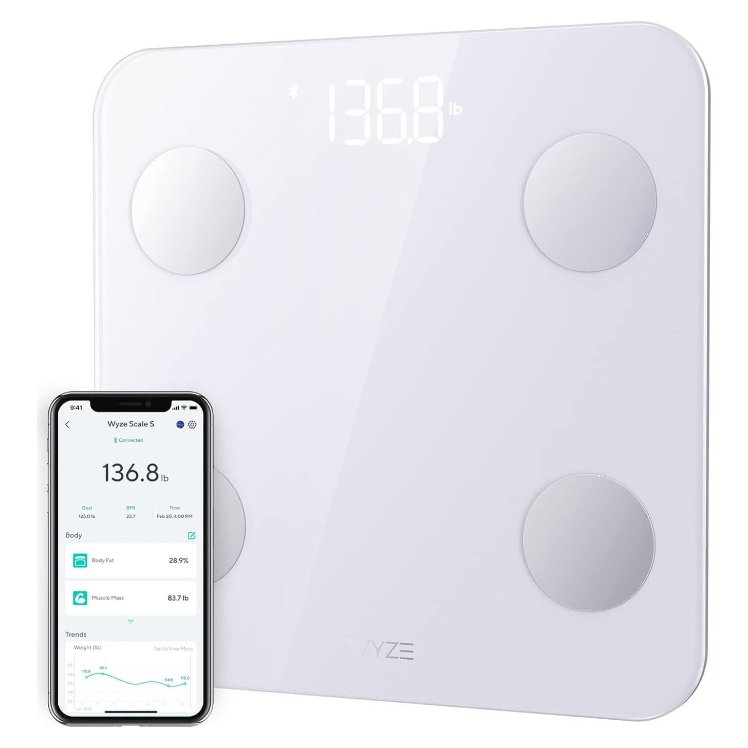 Balanza Digital Wyze Scale S - Análisis Composición Corporal