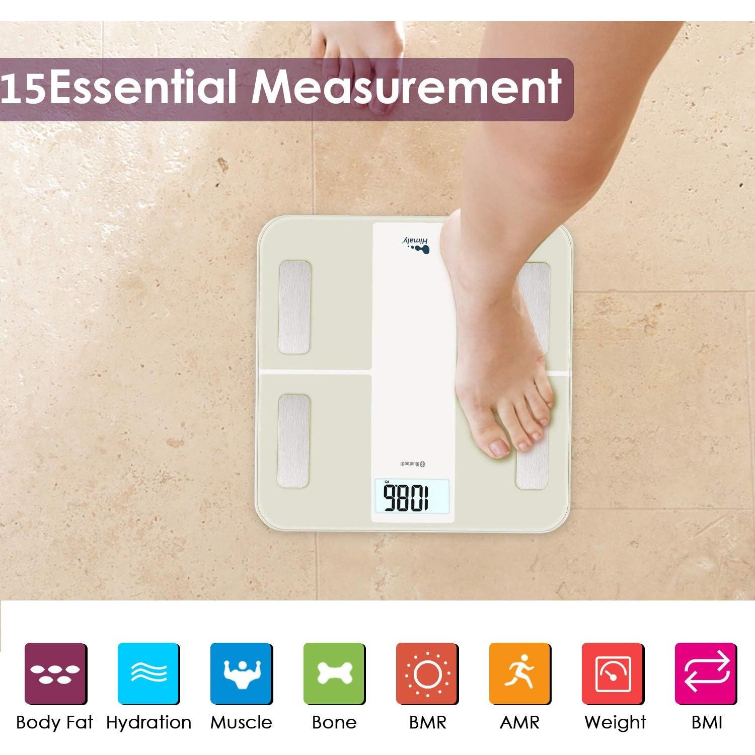 Balanza de Baño Digital Bluetooth himaly IF1011AR 181 kg