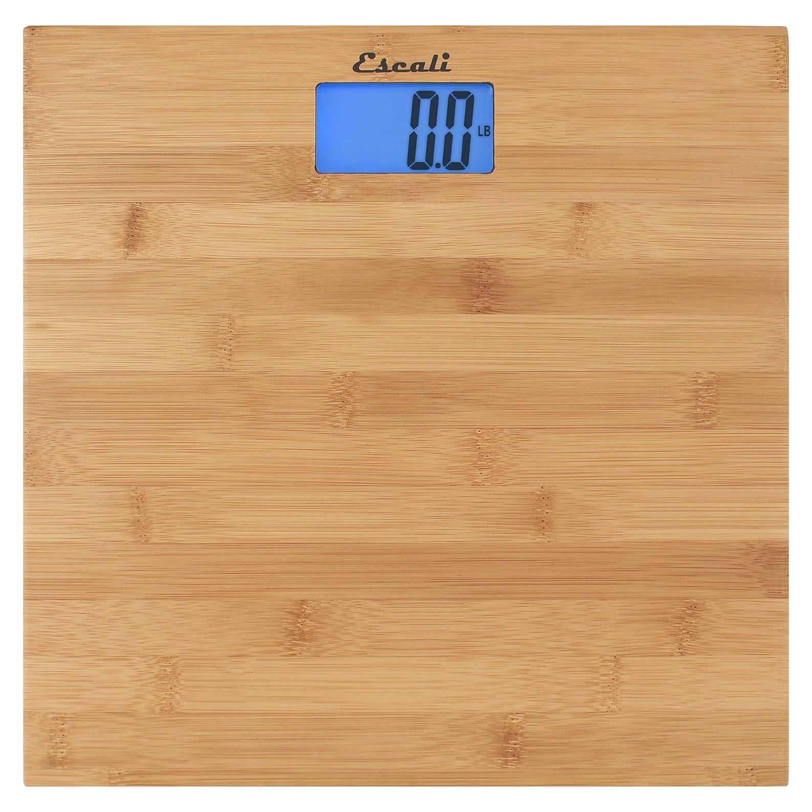 Escala Digital de Baño Escali ECO200 de Bambú 200 kg