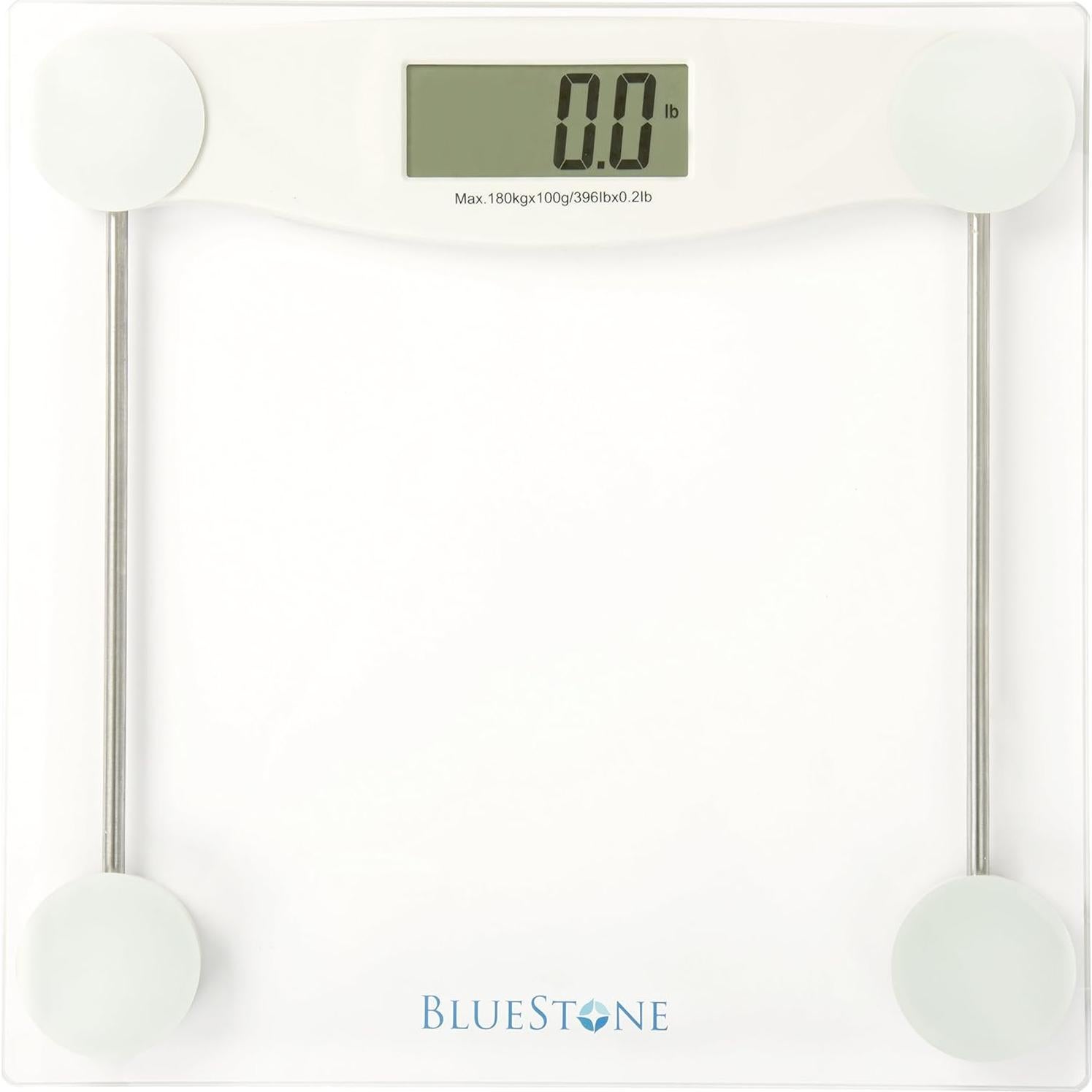 Escala de Baño Digital Bluestone - Vidrio Templado 181.44 kg
