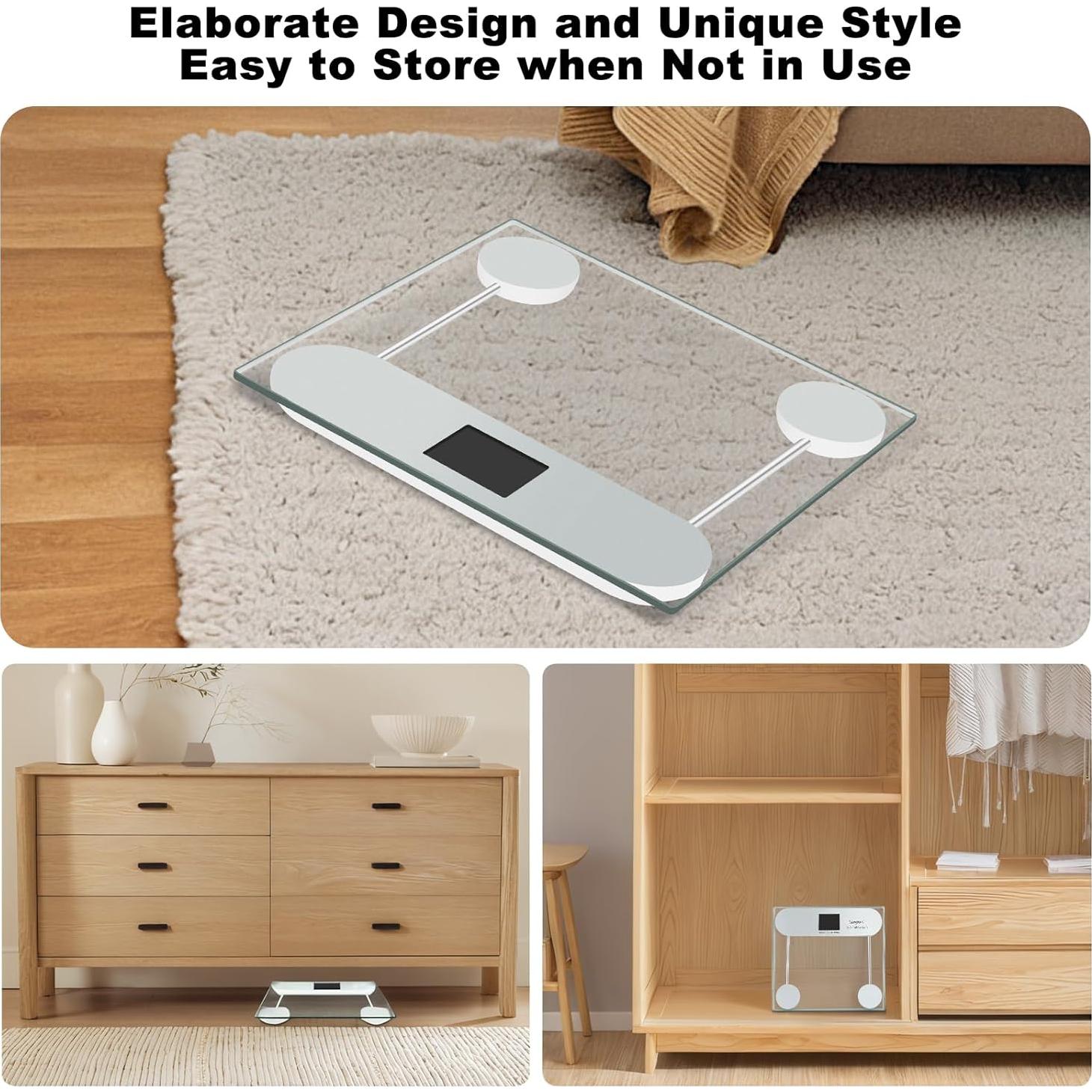 Báscula Digital que Habla Lenporl 200 kg con Pantalla LCD