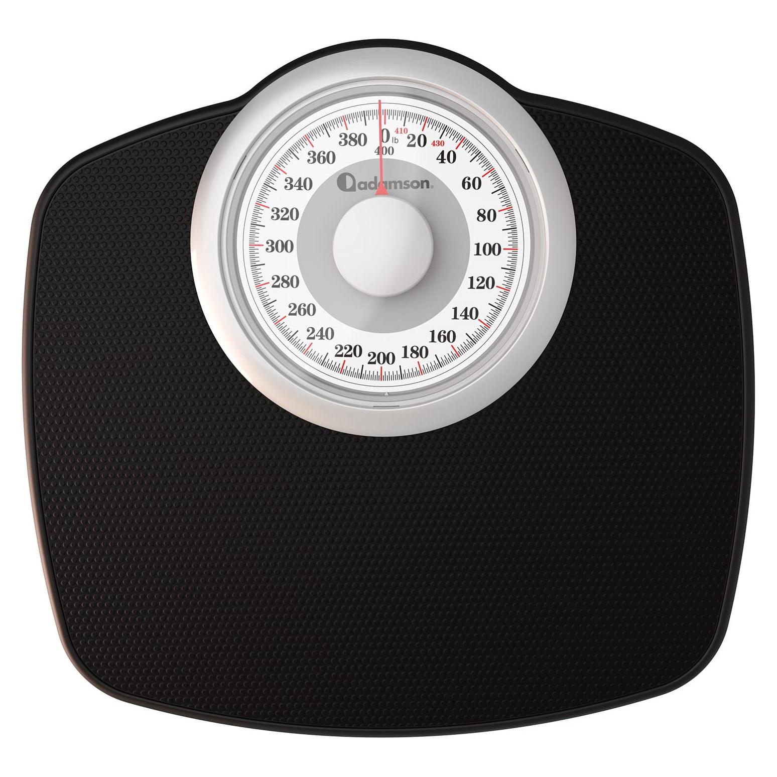 Báscula Analógica Adamson A25W - Hasta 181.44 kg - Dial 13.46 cm