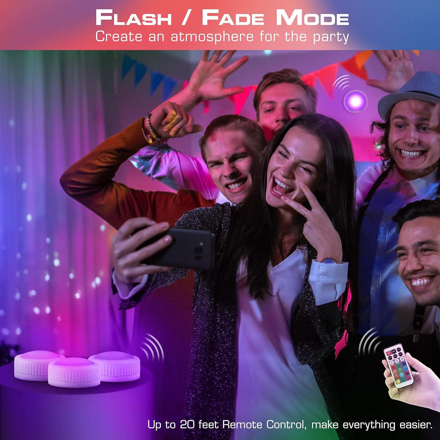 EverBrite Luz LED Táctil Multicolor 3 Piezas 80 Lúmenes