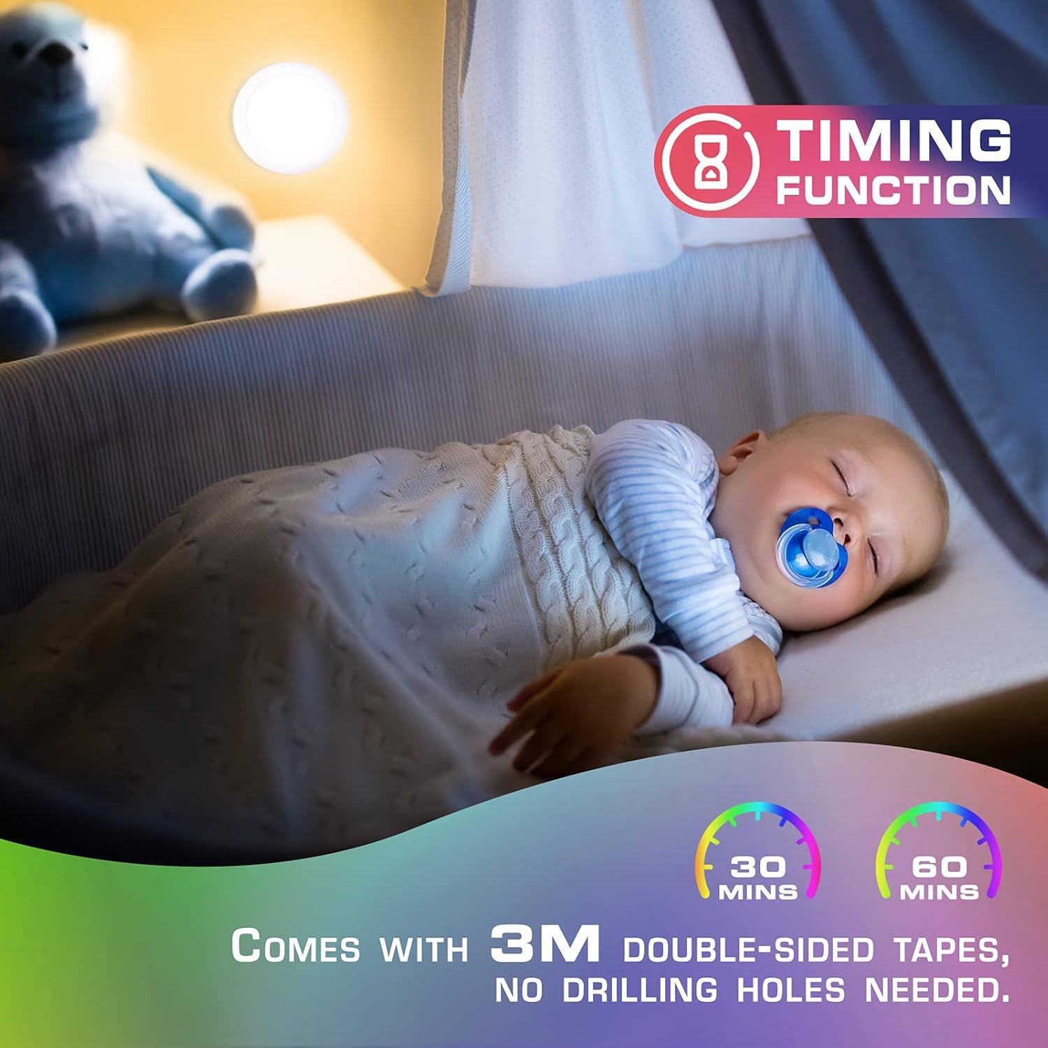 EverBrite Luz LED Táctil Multicolor 3 Piezas 80 Lúmenes