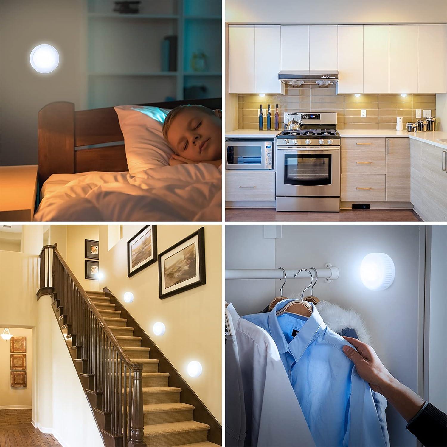 EverBrite Luz LED Táctil Multicolor 3 Piezas 80 Lúmenes