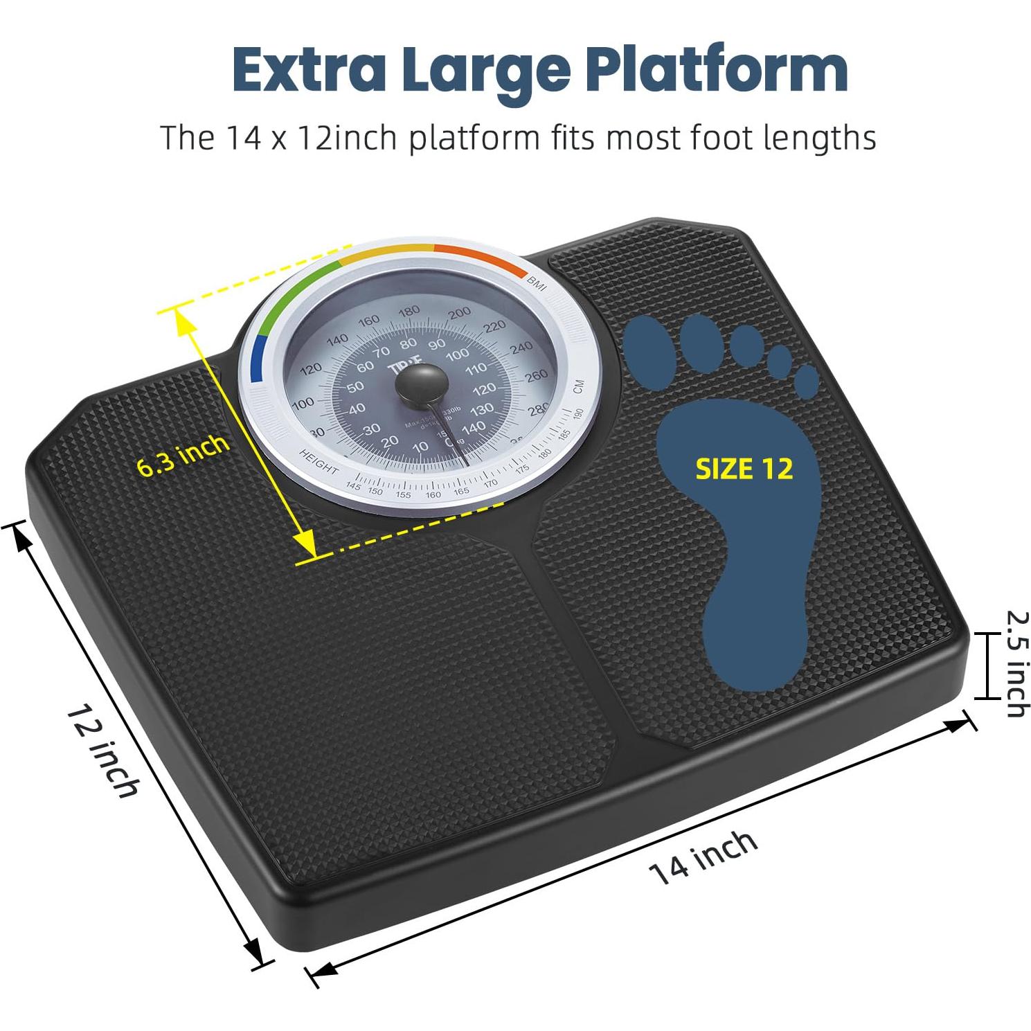 Escala Mecánica TIPRE 150kg con Dial Antideslizante