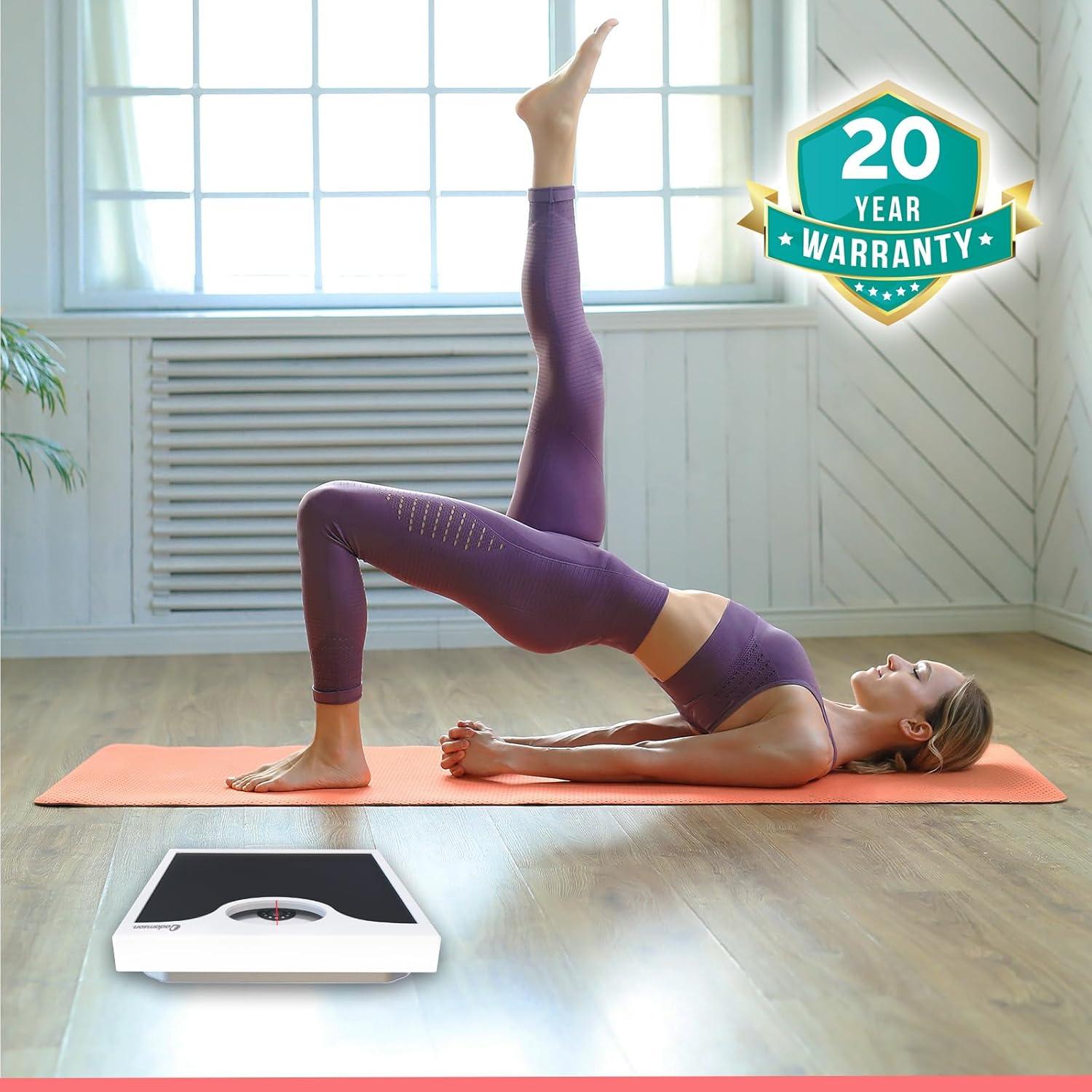 Báscula de baño Adamson A22 analógica - Hasta 118 kg - Antideslizante