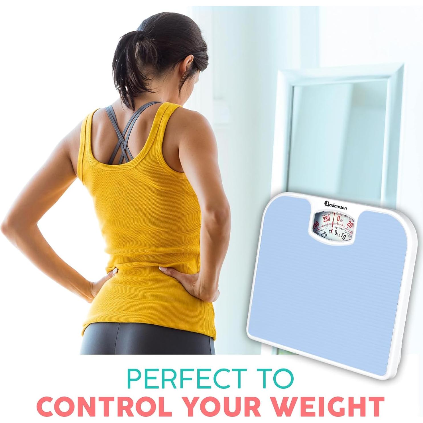 Báscula Analógica Adamson A21 - Hasta 136 kg - Antideslizante