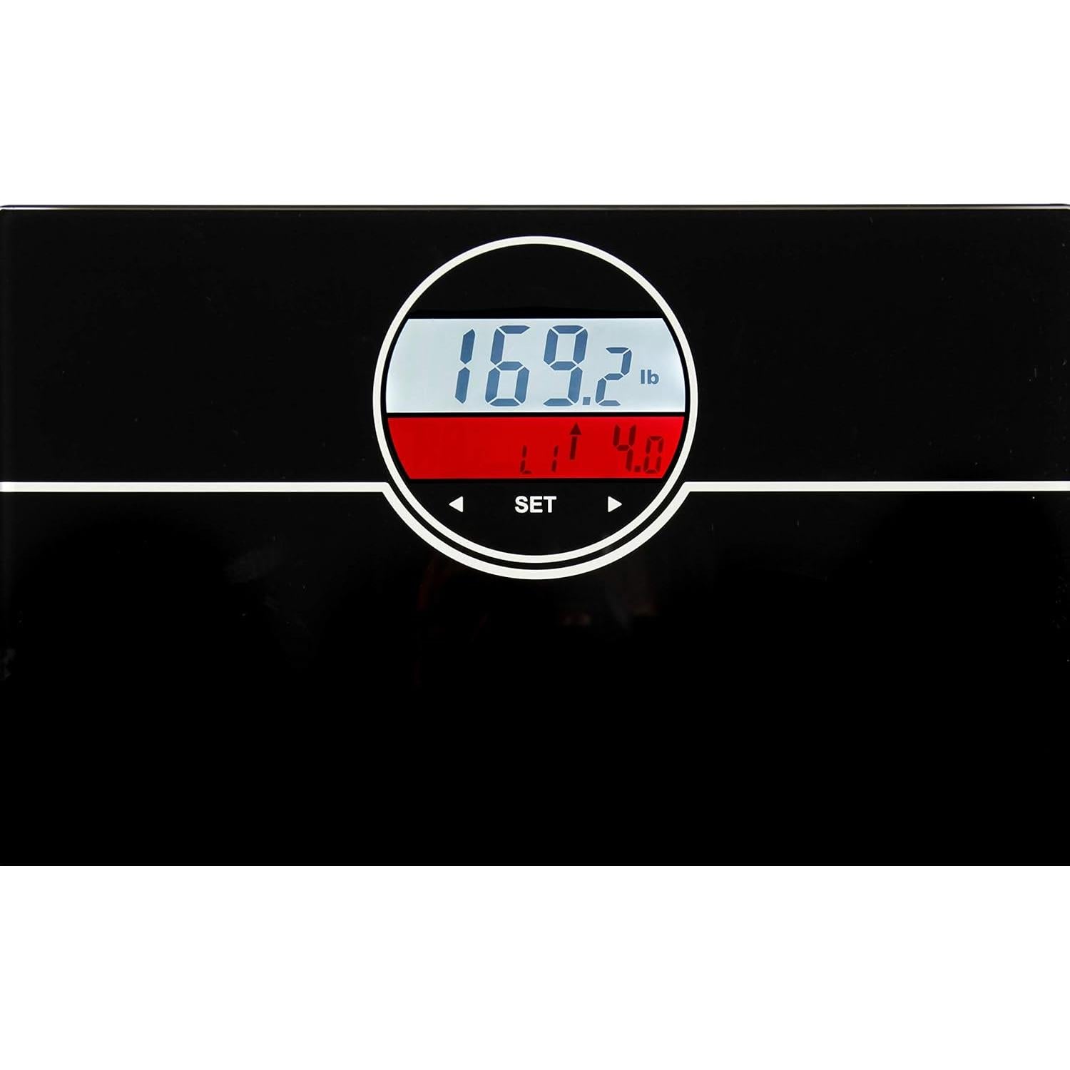 Balanza Digital Ozeri WeightMaster 181.44 kg con IMC y Cambio de Peso