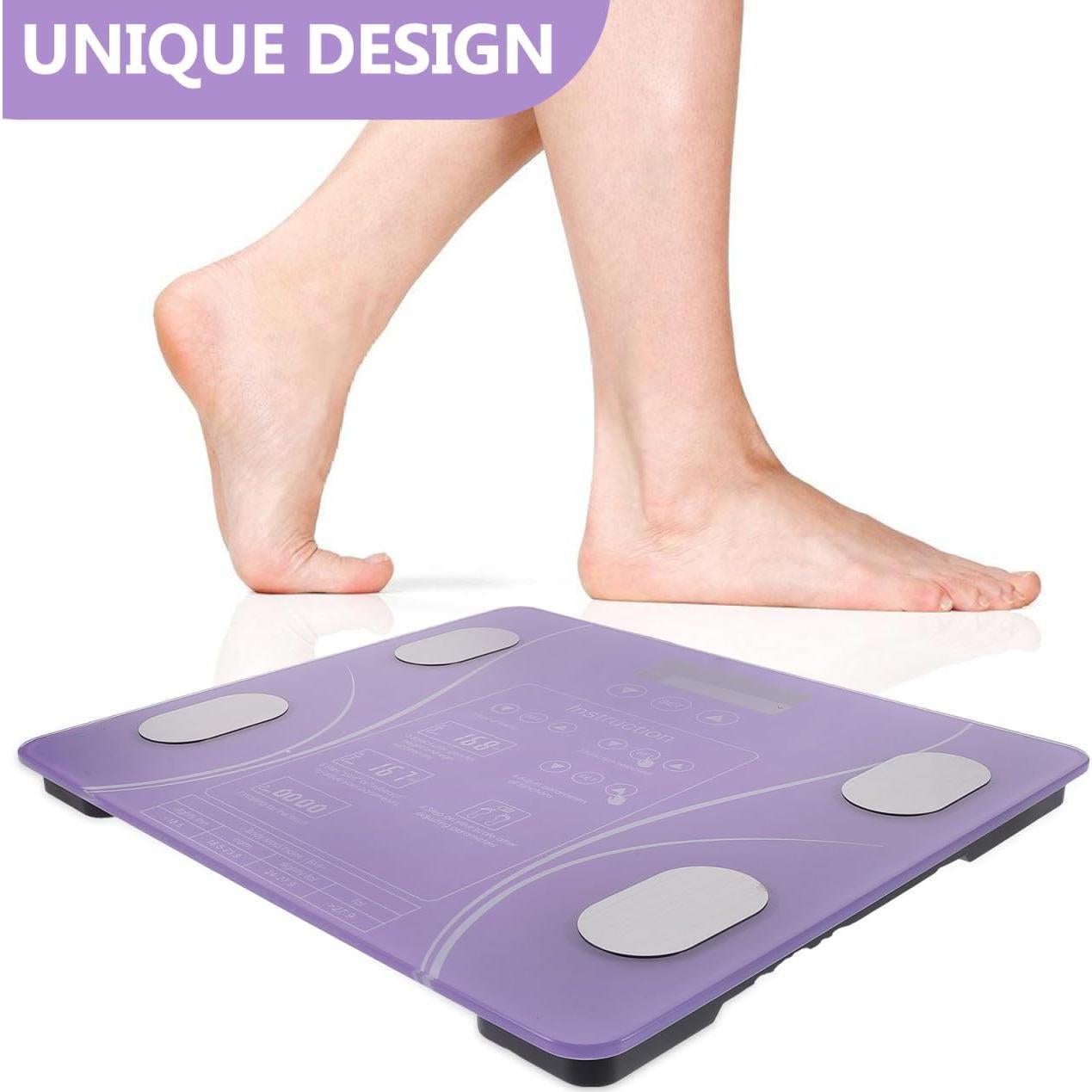 Báscula Digital de Grasa Corporal Toddmomy 28.7cm - BMI Inteligente