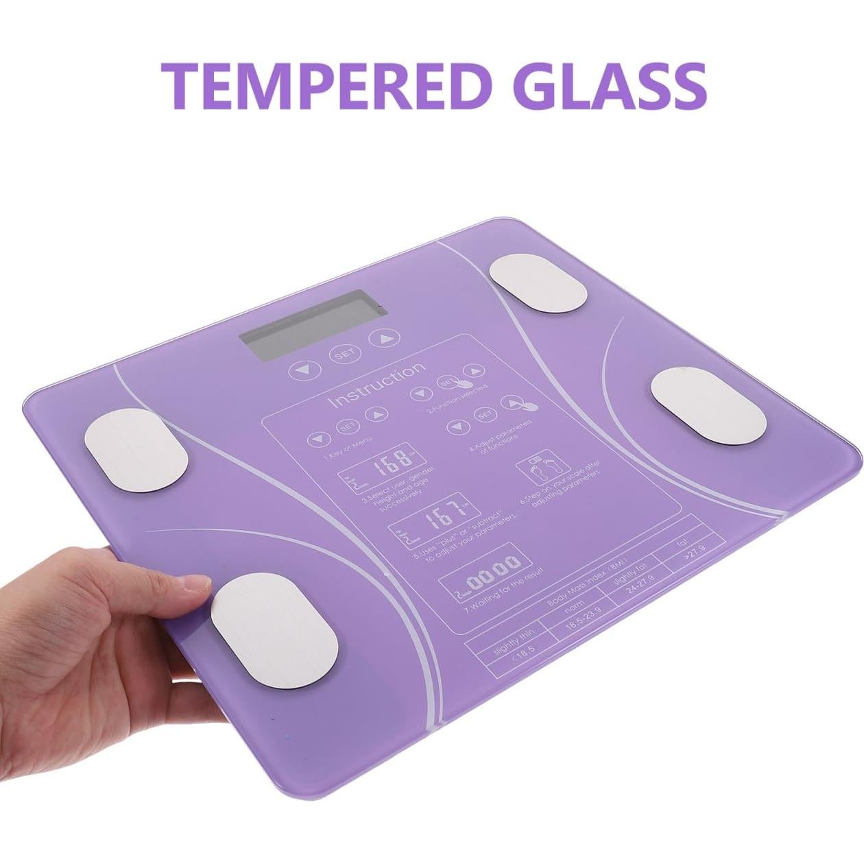 Báscula Digital de Grasa Corporal Toddmomy 28.7cm - BMI Inteligente