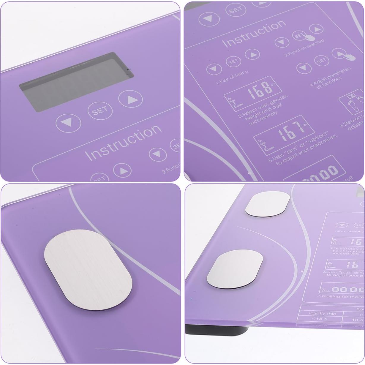 Báscula Digital de Grasa Corporal Toddmomy 28.7cm - BMI Inteligente