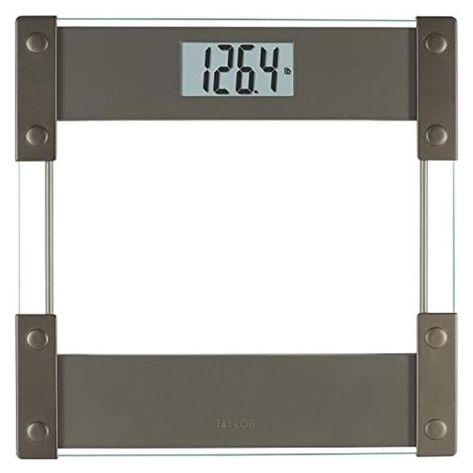 Escala de Baño Digital Taylor 181kg Vidrio Templado 31.5cm