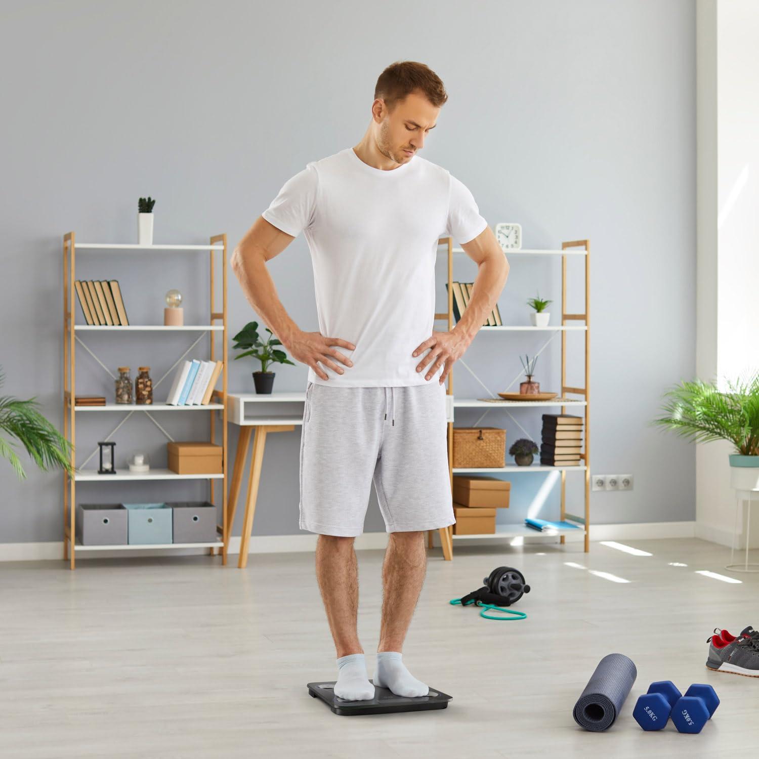 Báscula Inteligente COUNTO - Análisis Corporal Bluetooth 14 Medidas