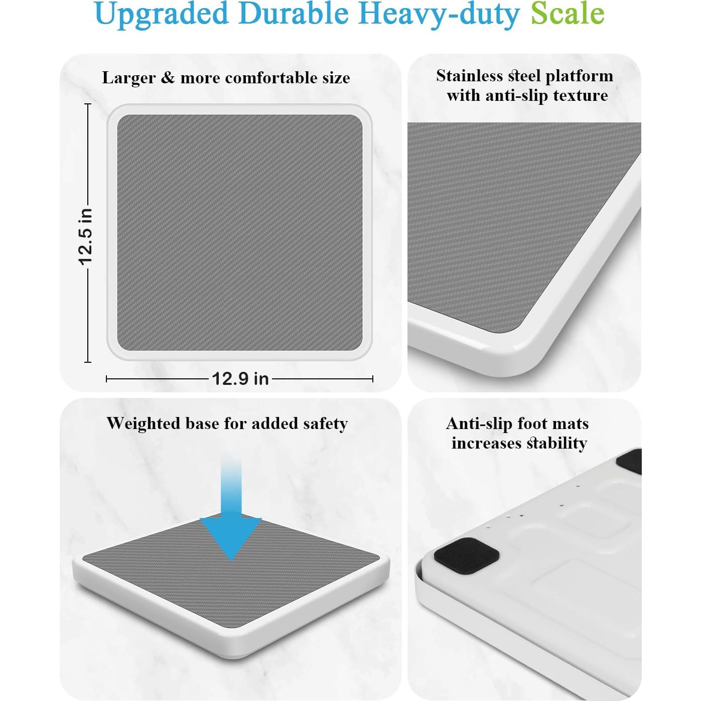 Báscula Médica Digital Dloiyyn 300kg Pantalla Retroiluminada
