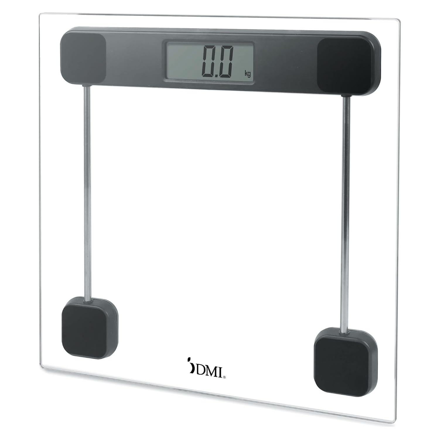 Báscula Digital DMI de Vidrio Templado con Pantalla LCD 199.58 kg