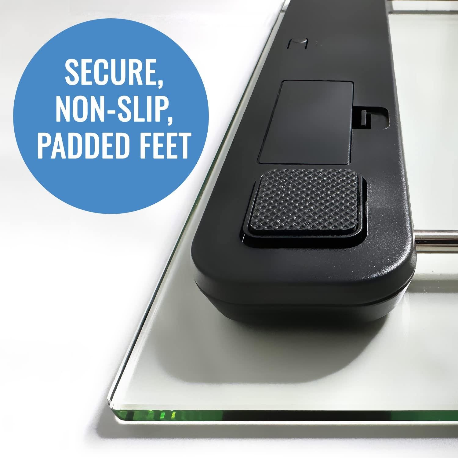 Báscula Digital DMI de Vidrio Templado con Pantalla LCD 199.58 kg