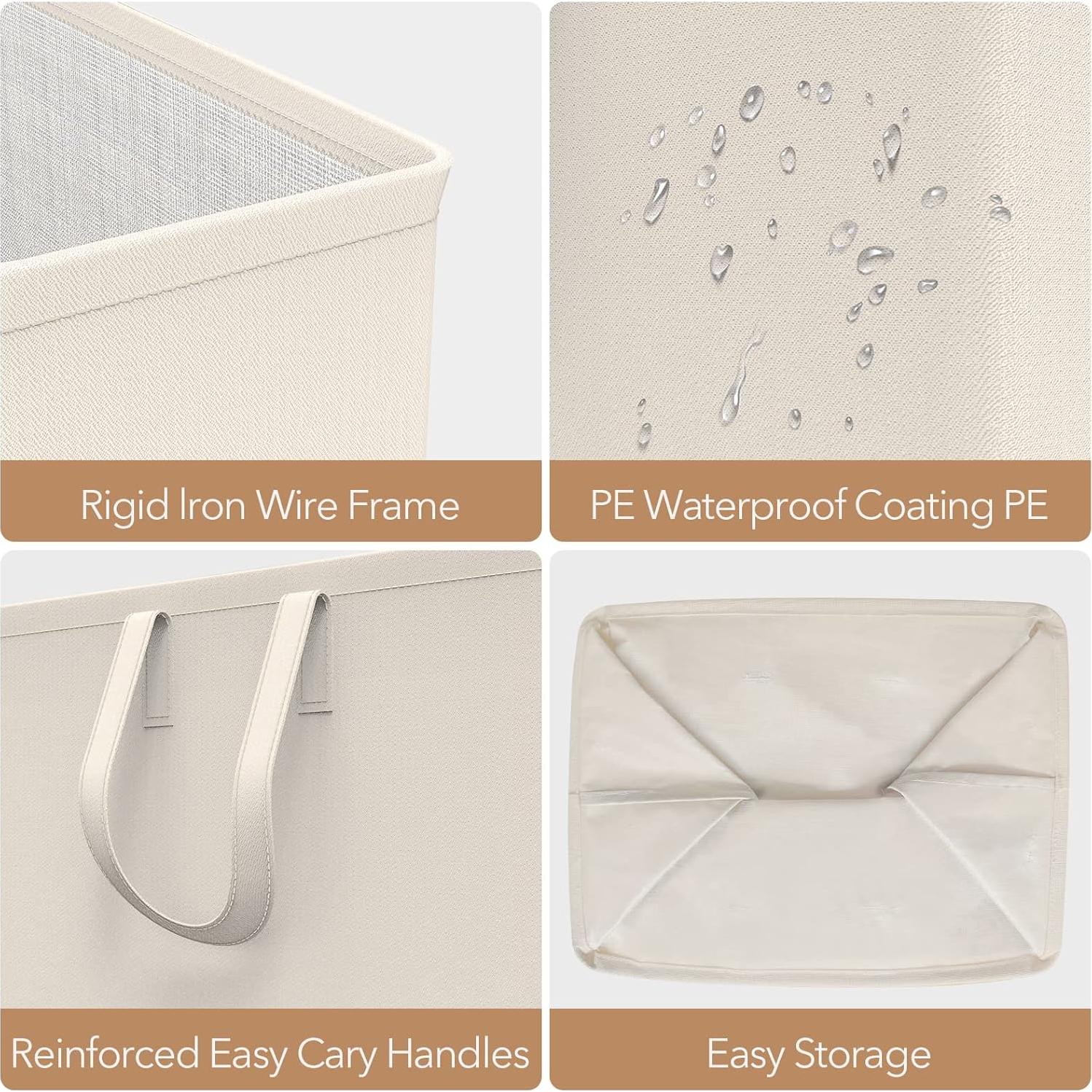 Cesta de Ropa Sucia Grande 75L Marching Pin Impermeable