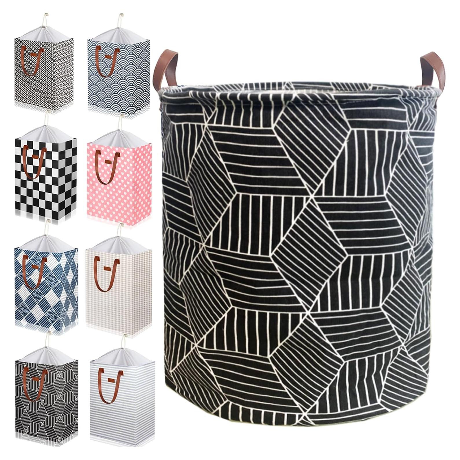 Cesta de Lavandería Plegable TeLUVHome 80L Impermeable