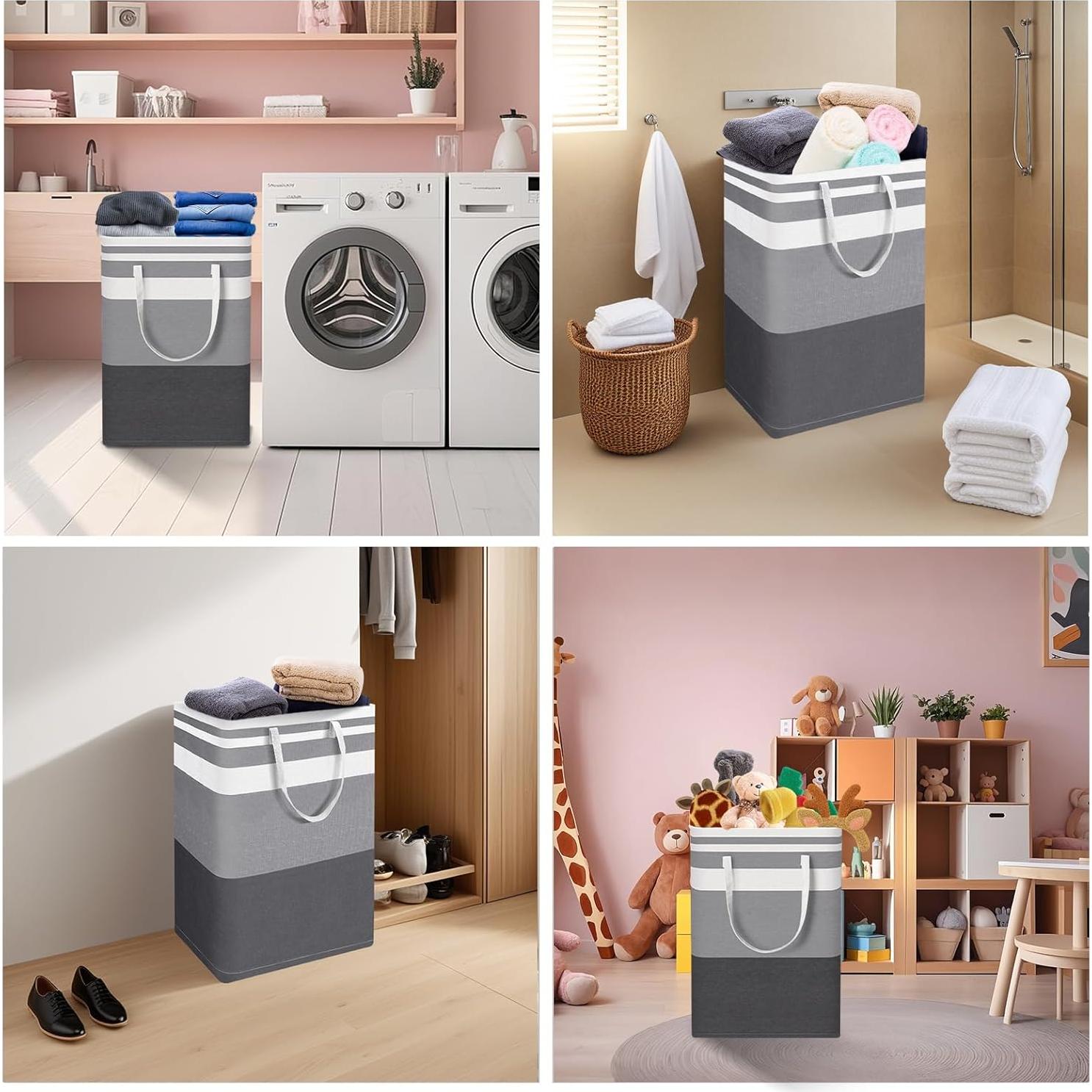 Cesto de Lavandería Colapsable UrbAmerican 75L Impermeable