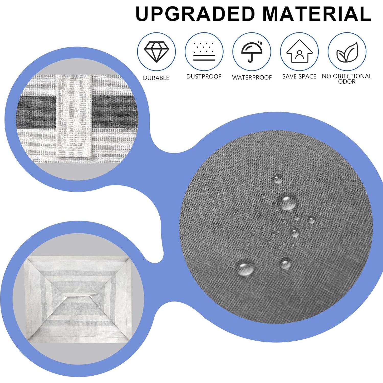 Cesto de Lavandería Colapsable UrbAmerican 75L Impermeable
