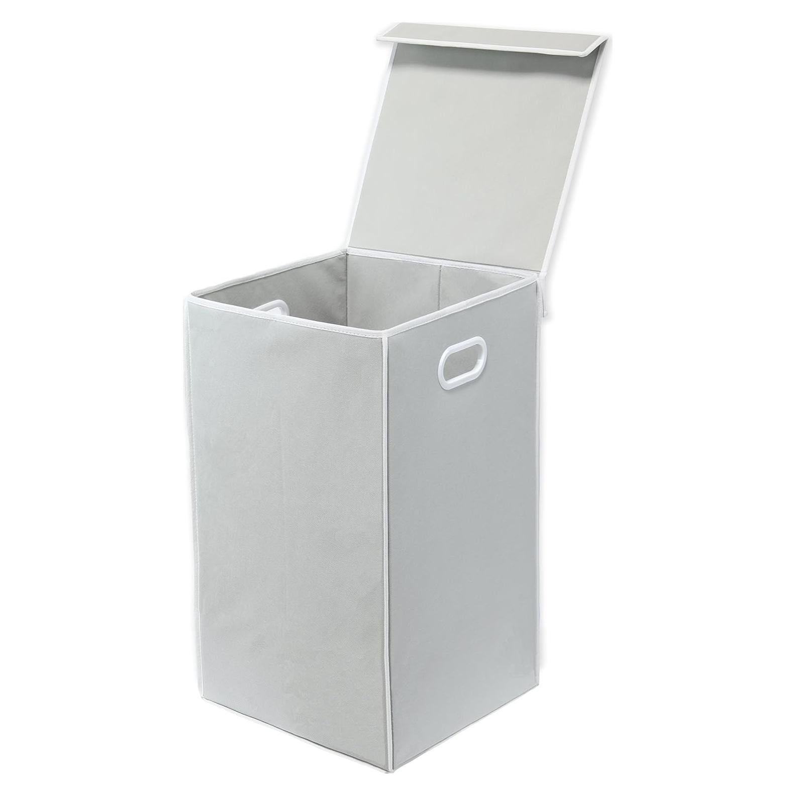 Cesta de Lavandería Plegable Simple Houseware 34L Gris