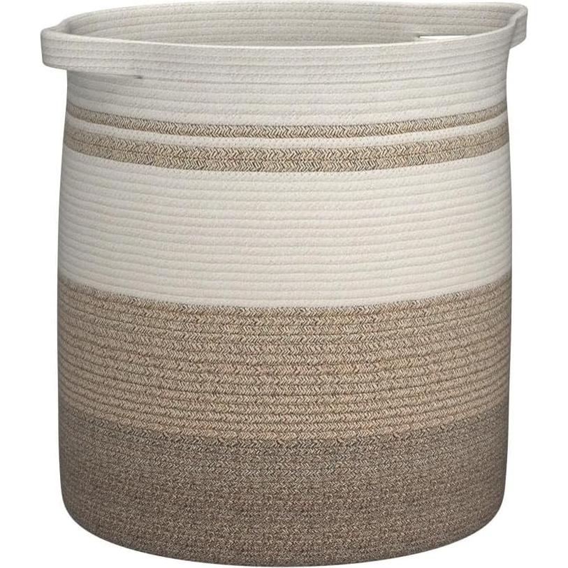 Cesta de Ropa Sucia OIAHOMY 80L Amarillo Gradiente 50.8x45.7cm