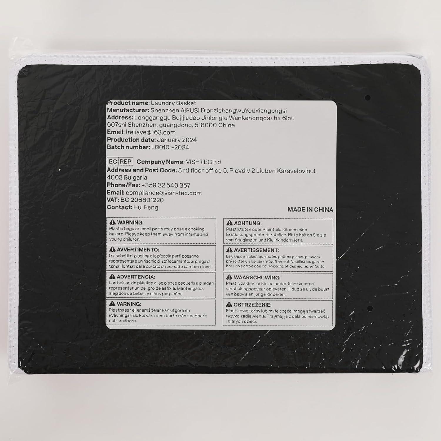 Cesta de Ropa Doble SOLEDI 145L con Tapa y Bolsas Extraíbles