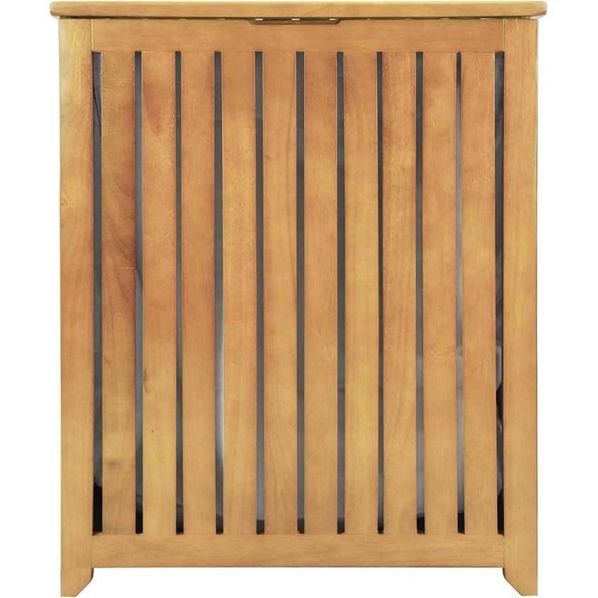 Cesta de Ropa de Bambú Oceanstar 65x50.8 cm Contemporánea