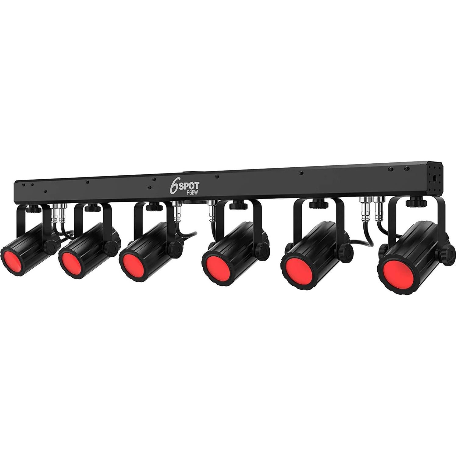 Iluminación LED Chauvet DJ 6Spot RGBW con 6 Cabezas Ajustables