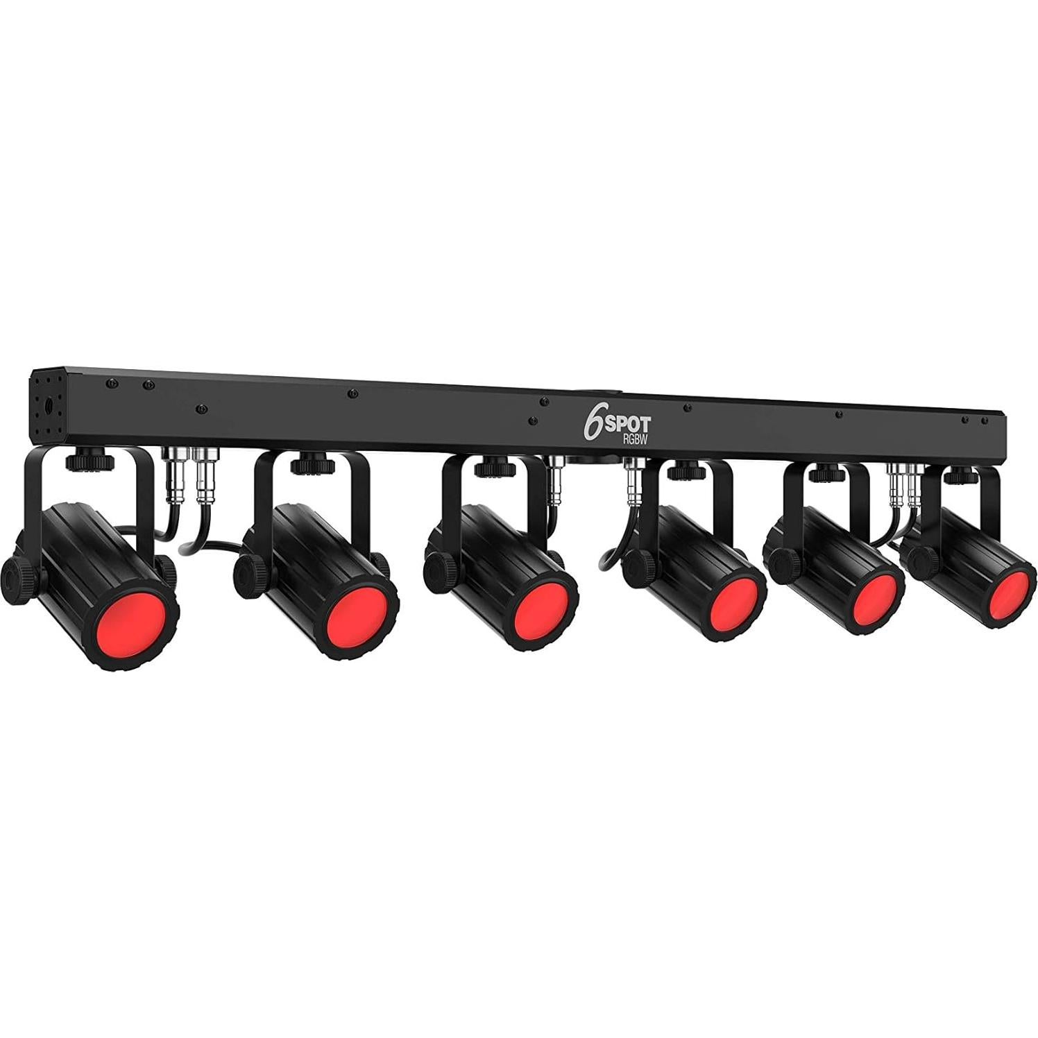 Iluminación LED Chauvet DJ 6Spot RGBW con 6 Cabezas Ajustables