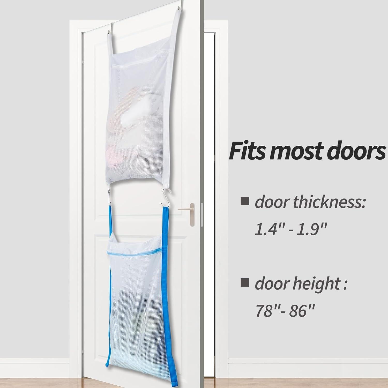 Bolsa Hamper de Ropa Malla Artilife 2 Pcs Colgable 50.8x45.72 cm