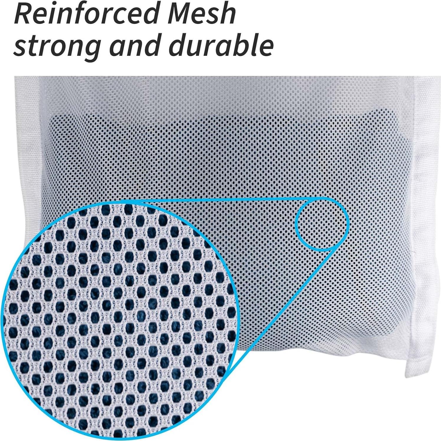 Bolsa Hamper de Ropa Malla Artilife 2 Pcs Colgable 50.8x45.72 cm