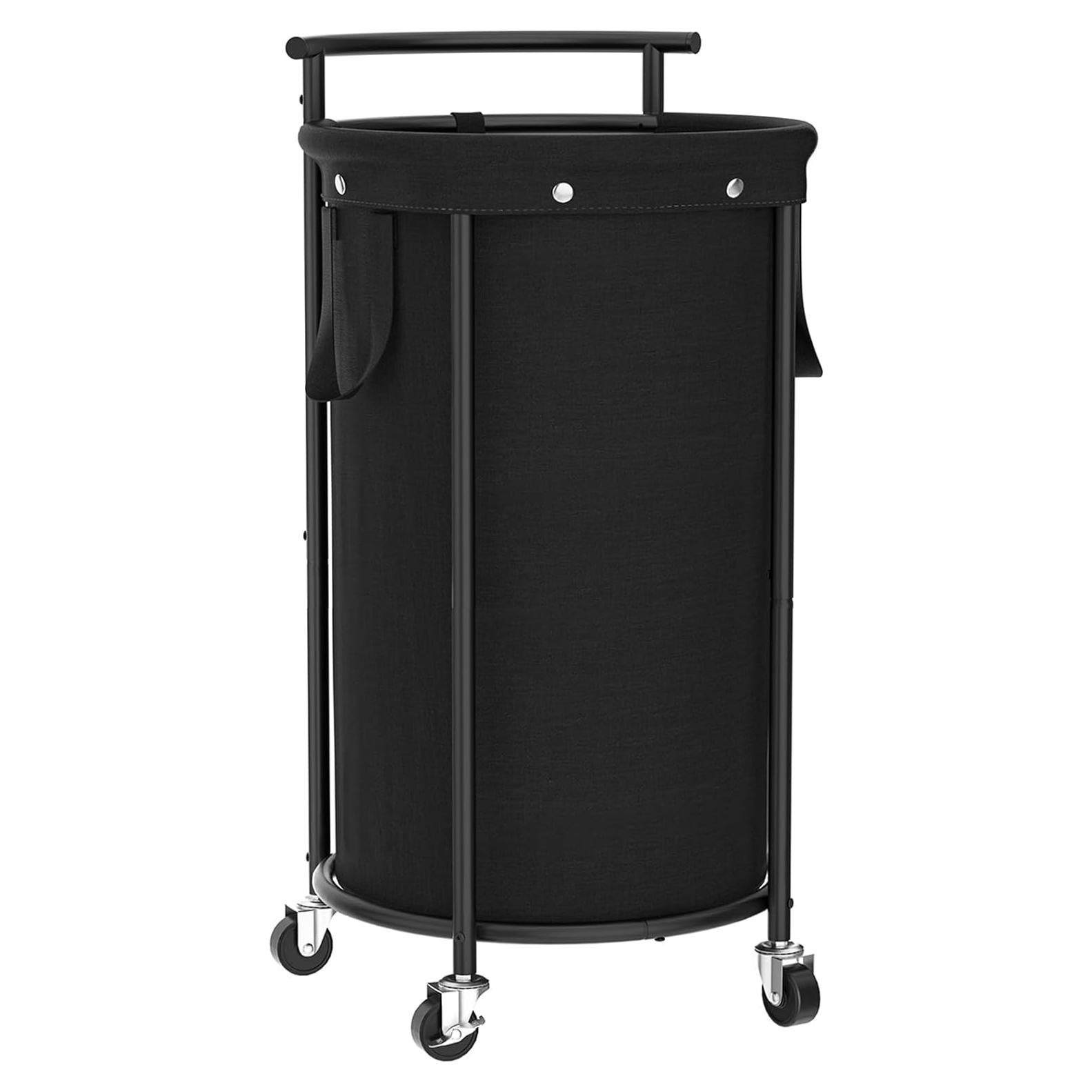 Cesto de Ropa Chrislley 110L con Ruedas y Bolsa Removible