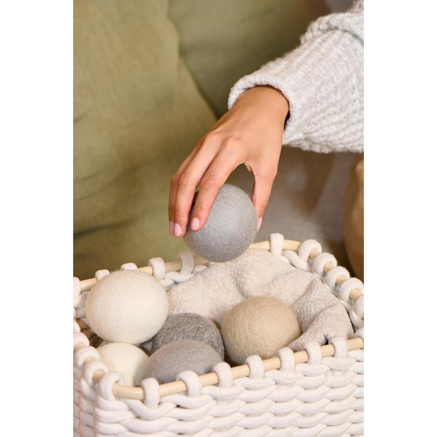 Bolas de Secado de Lana Madison Home - 6 Unidades XL Ecológicas