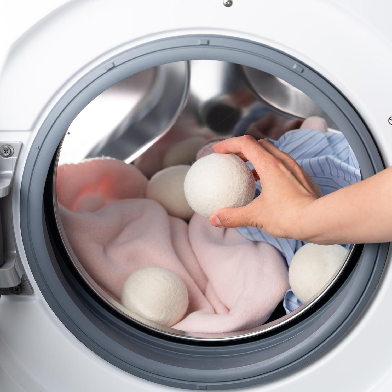 Bolas de Secado de Lana XL Homestead - 6 Pack Ecológicas