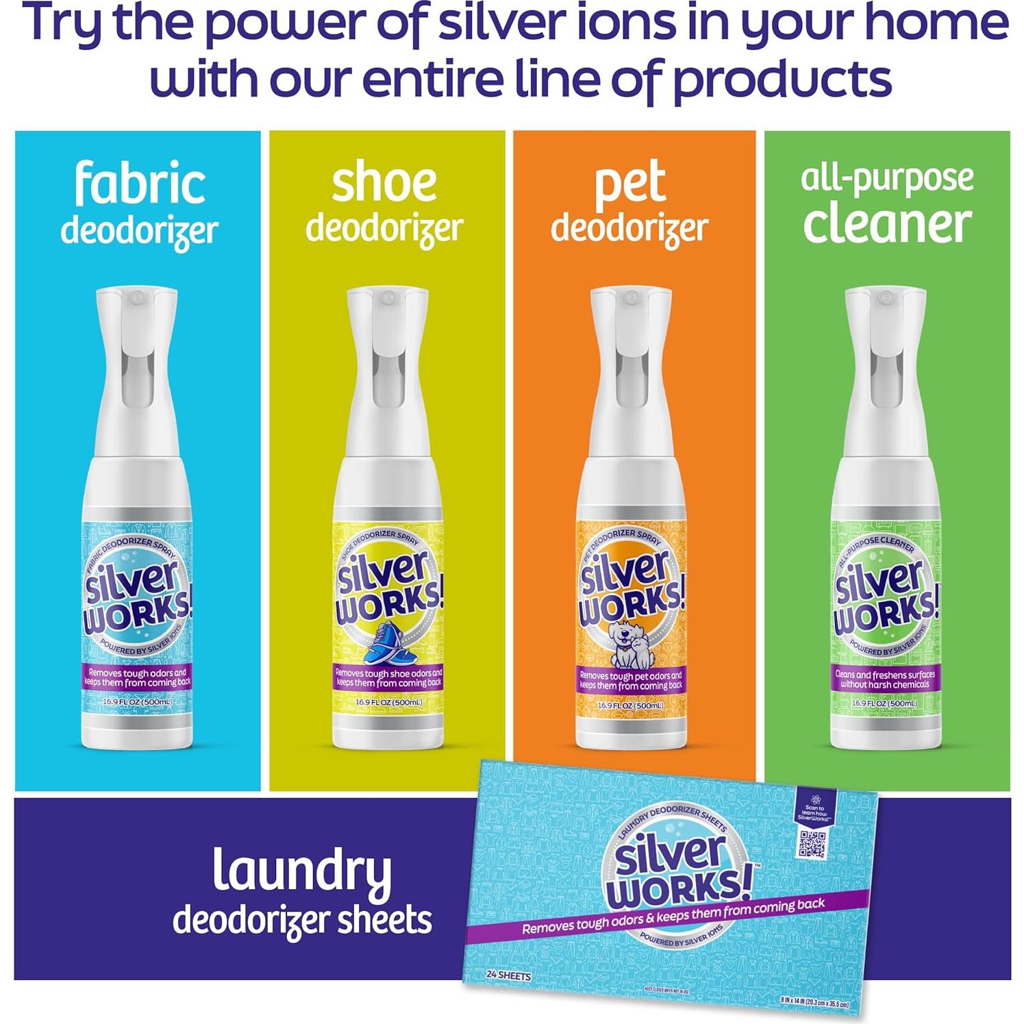 Bolas de Secado de Lana SilverWorks! - Paquete de 6 Ecológicas