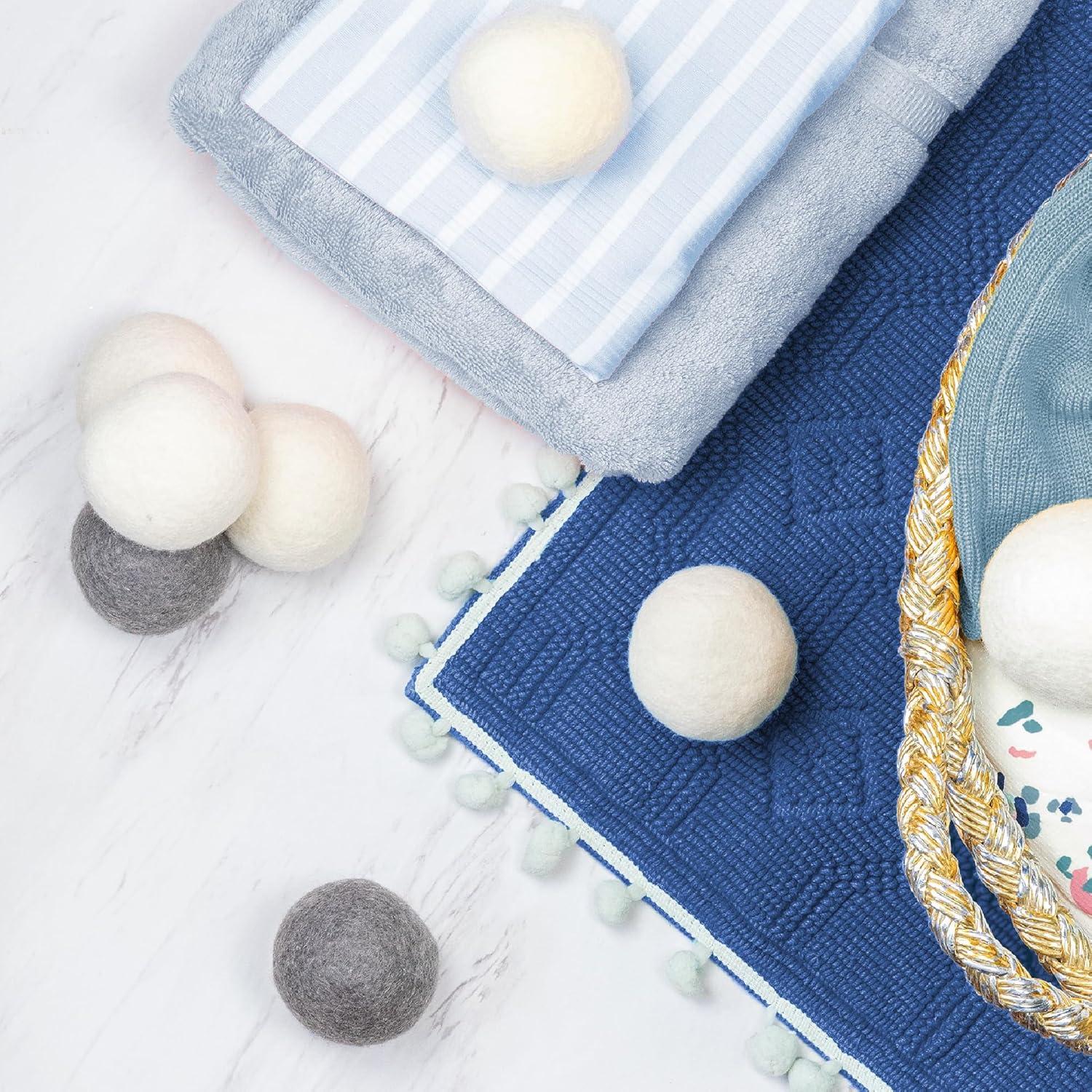 Bolas de Secado de Lana Zeal Concept 6-Pack XL Gris 100% Natural