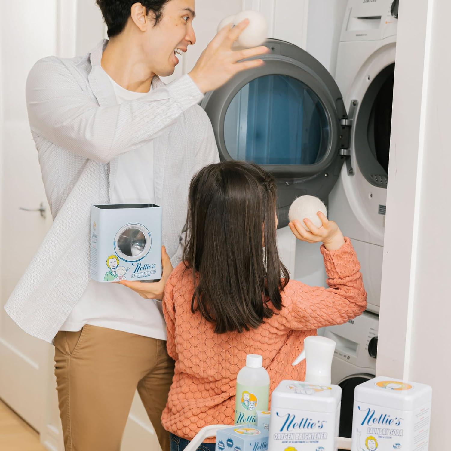 Bolas de Secado de Lana Nellie's Lamby - Paquete de 4