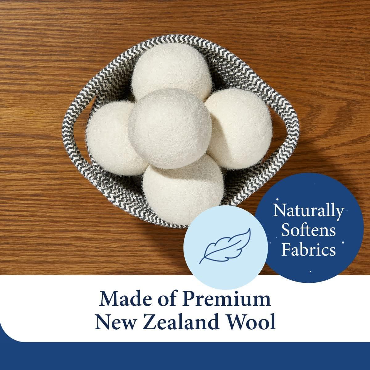 Bolas de Secado de Lana Cosy House - Suavizante Natural Ecológico - Paquete de 3