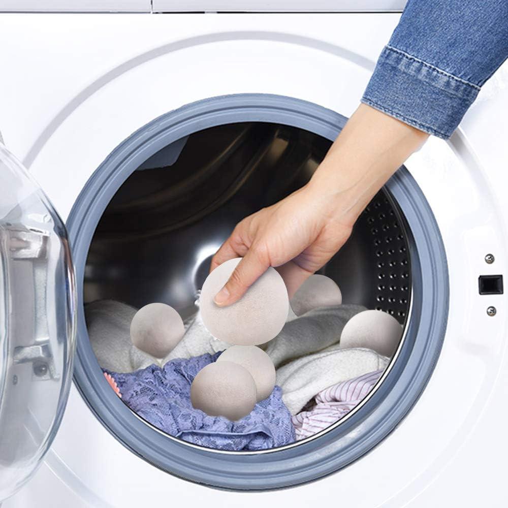 Bolas de Secadora de Lana Raffaelo XL Reutilizables - Set de 6