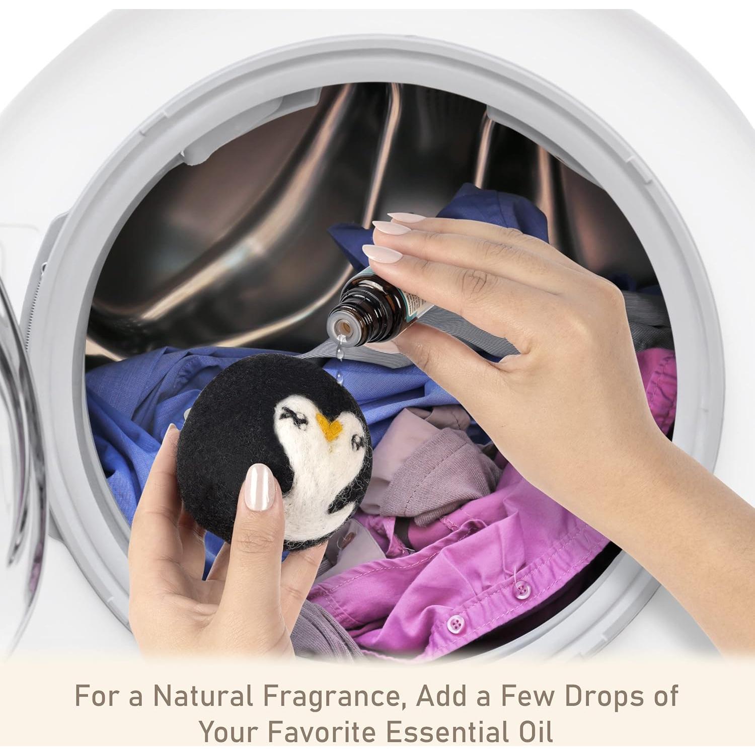 Bolas de Secadora de Lana Adornimal - 6 Piezas Animales