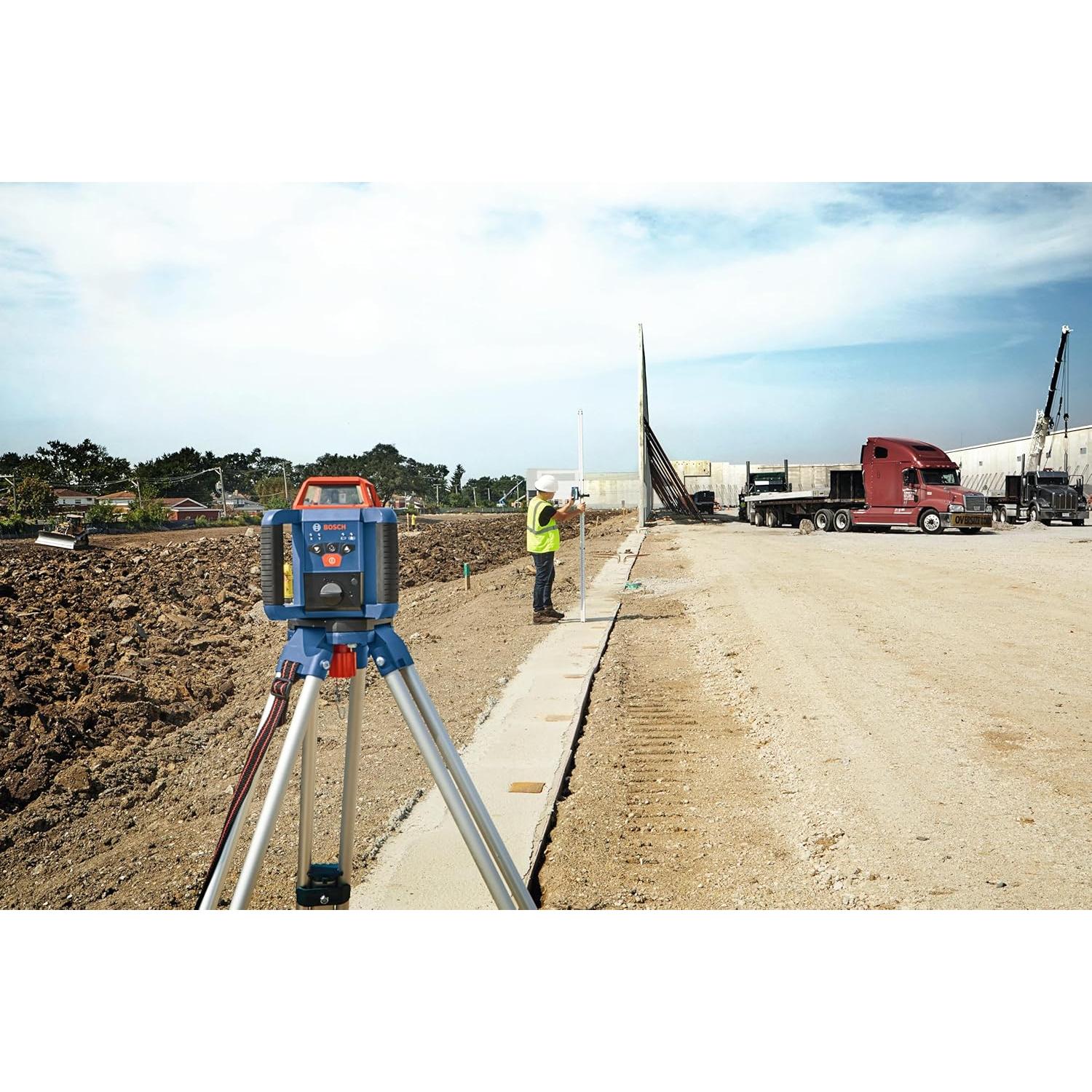 Láser Rotativo Bosch GRL2000-40HK Kit Completo 609,6 m