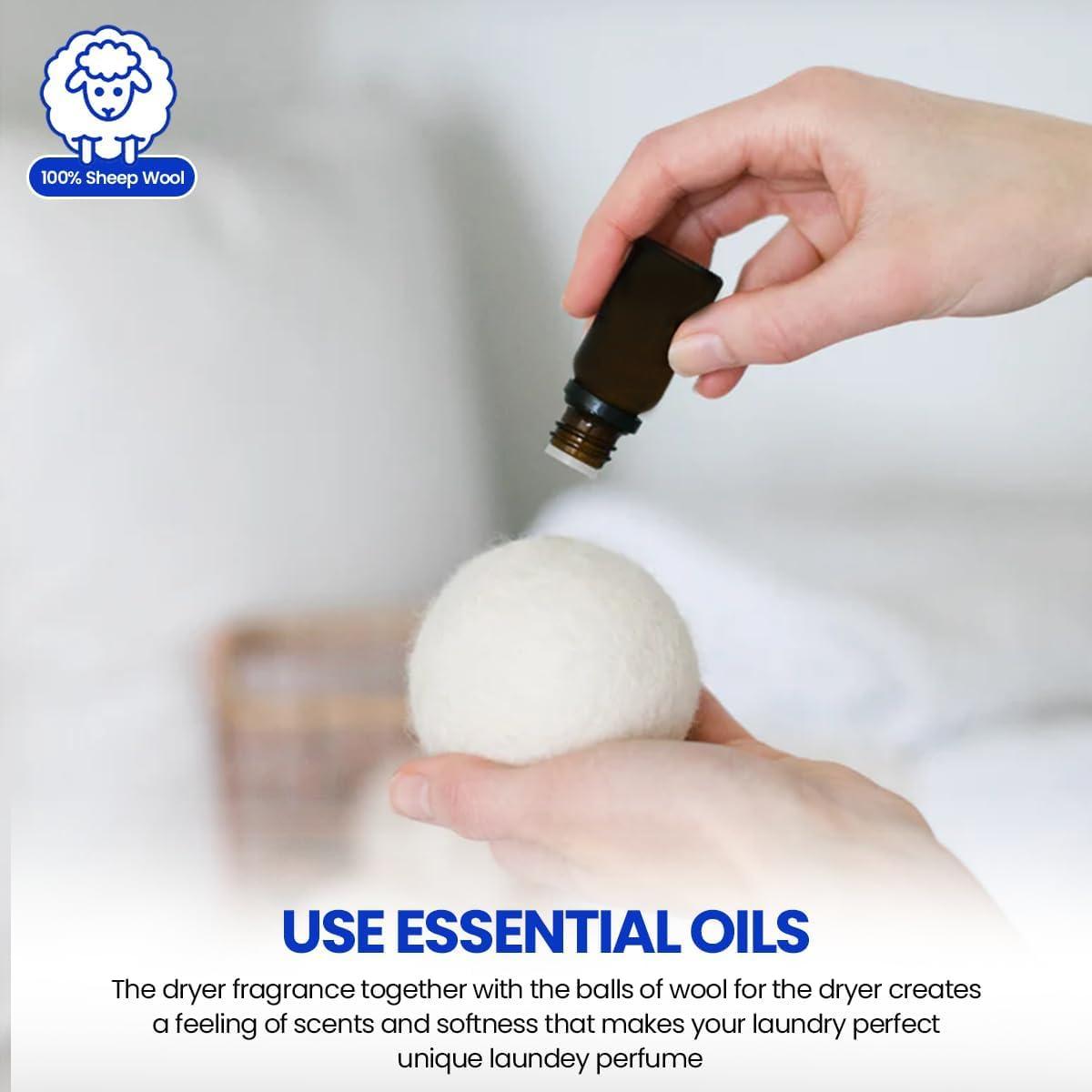 Bolas de Secado de Lana Unique Craft 6-Pack XL Ecológicas